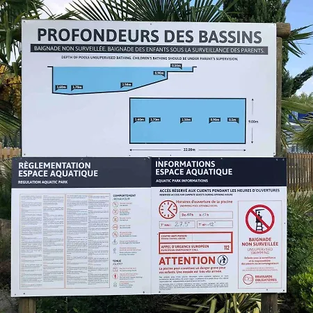 Campingplatz M.Home Confort F027 2Chbr/5Pers La Boissiere-de-Montaigu